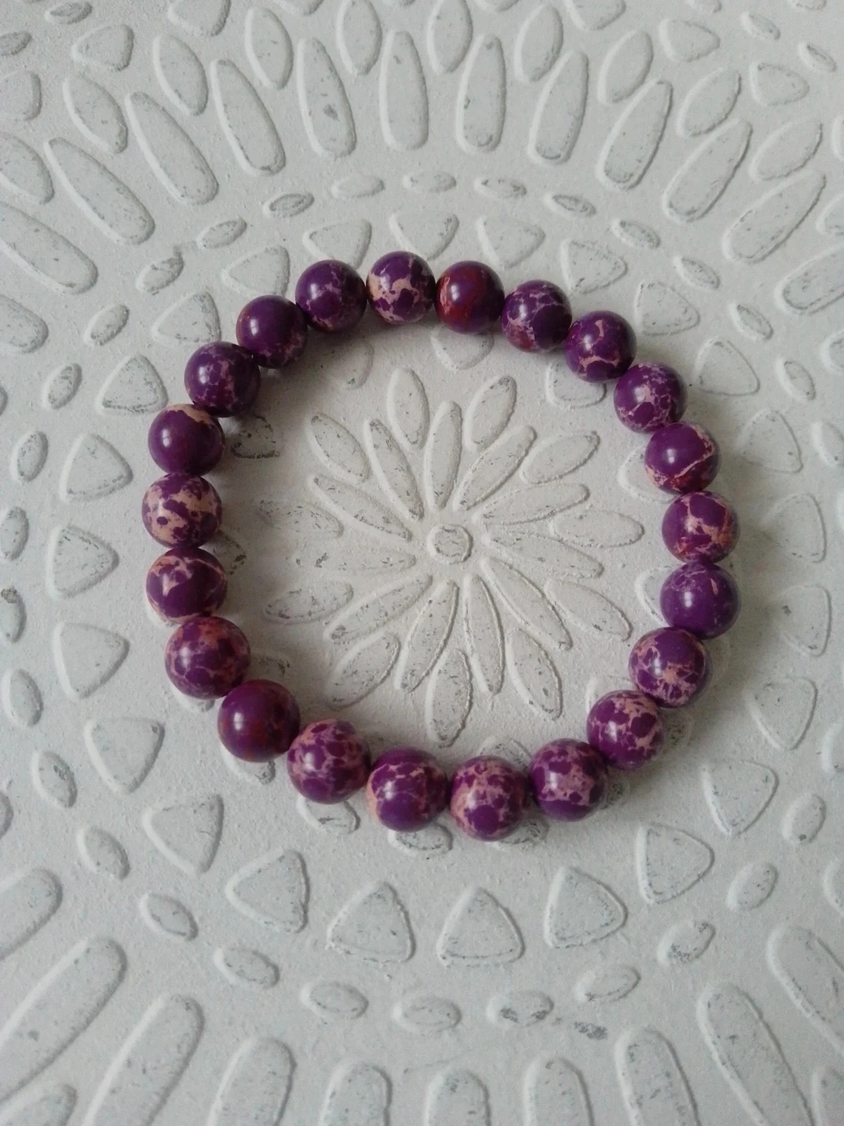 Pulsera de piedra de jaspe – photo 2